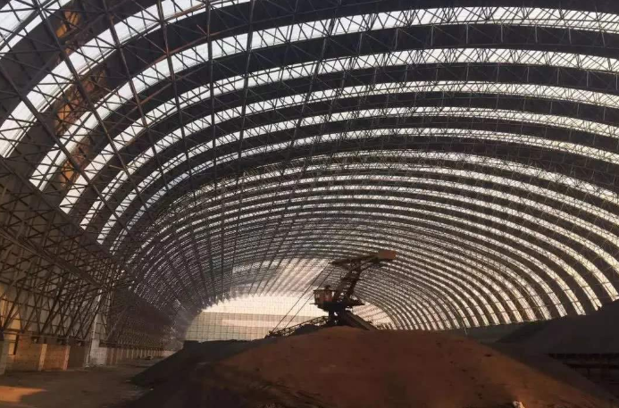 丰镇概述原料场封闭技术的特点和类型